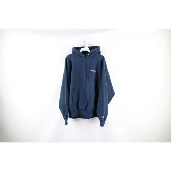 90's vitage Champion【XL】REVERSE WEAVE Vintage Champion Reverse Weave Hoodie Sweatshirt XL Navy